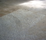 Oberflächenvorbereitung für einen Industrieboden